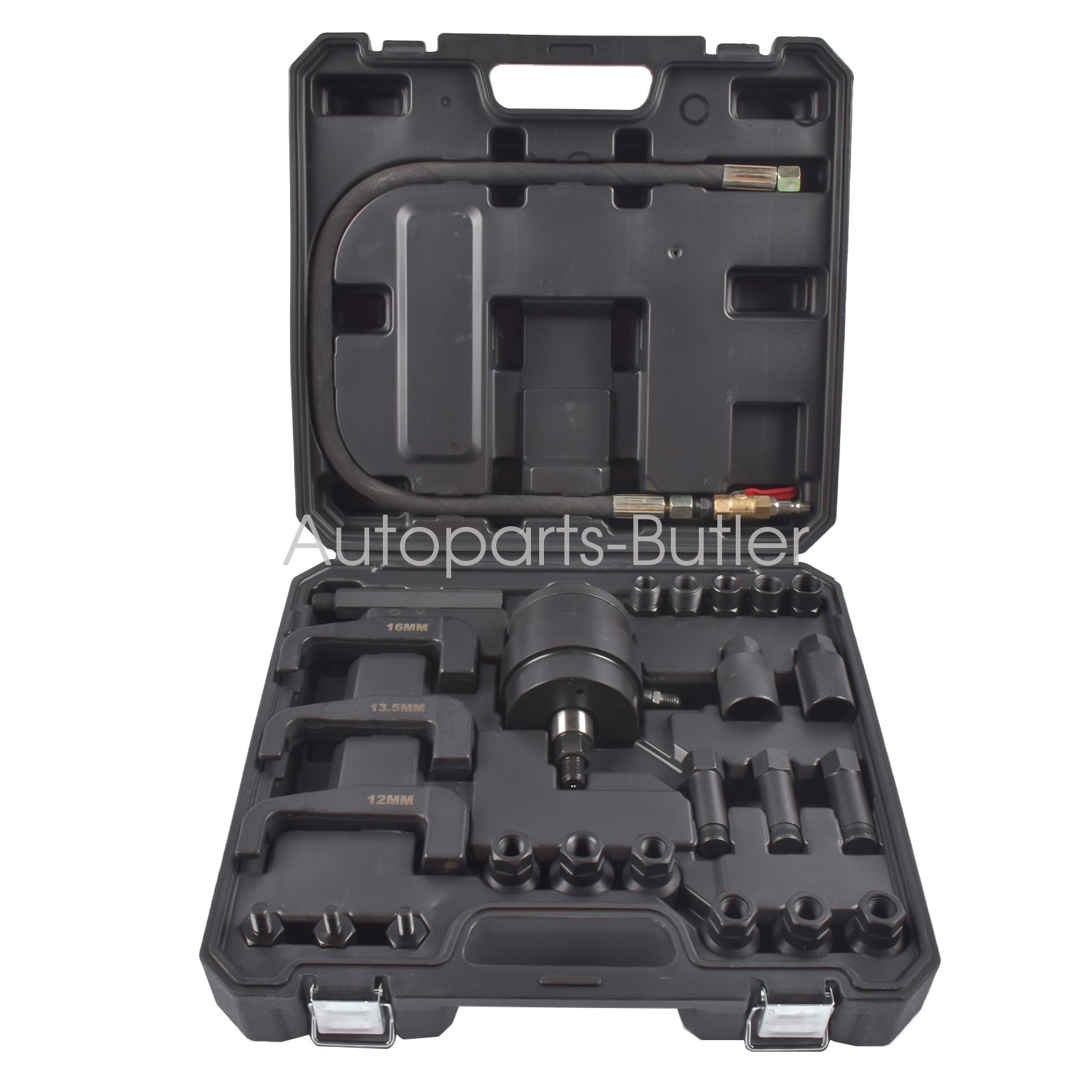 Pneumatic Injector Puller Set & Diesel Injector Puller 5-8 Bar Various Adapters