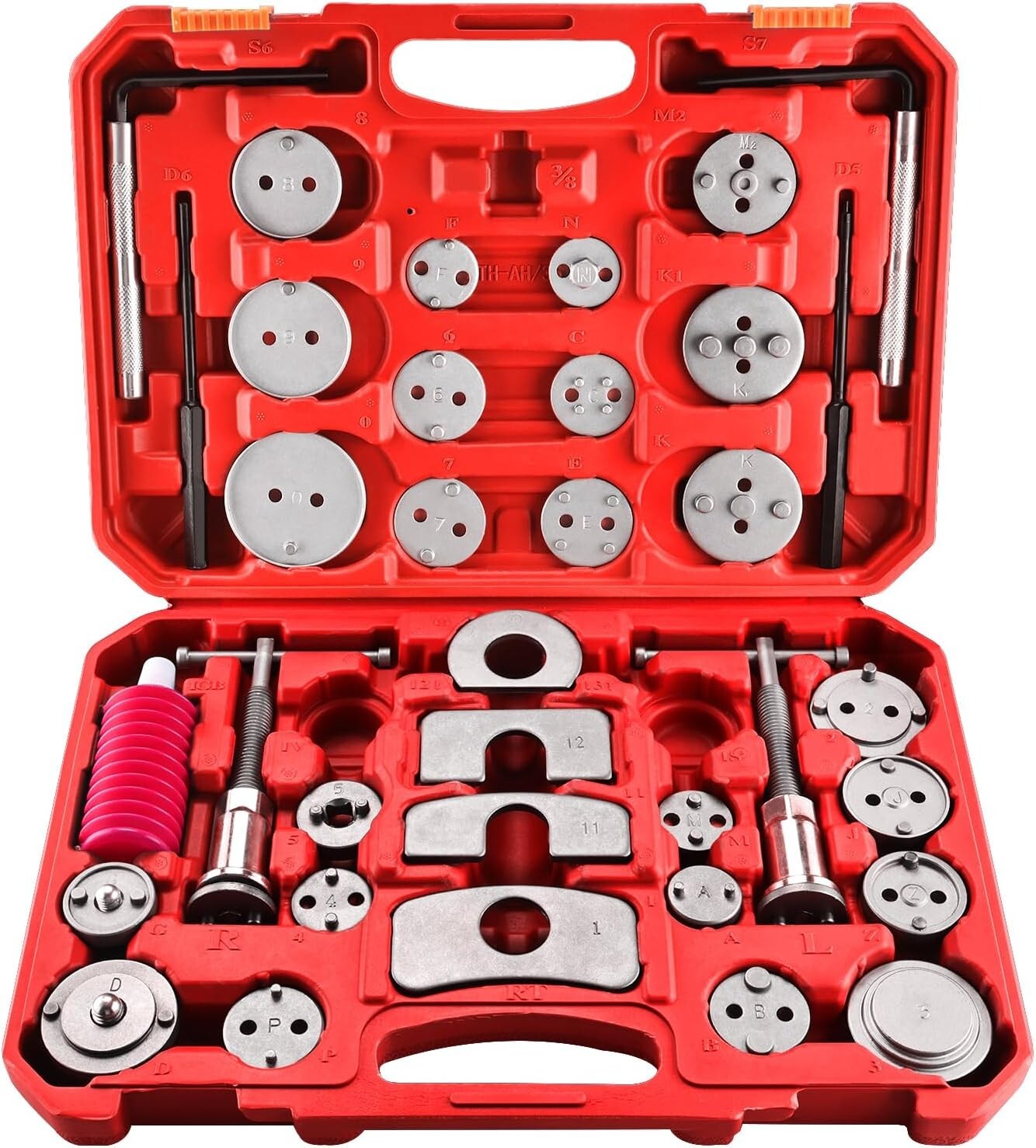 35Pcs Universal Car Disc Brake Pad Caliper Piston Rewind Wind Back Tool Kit