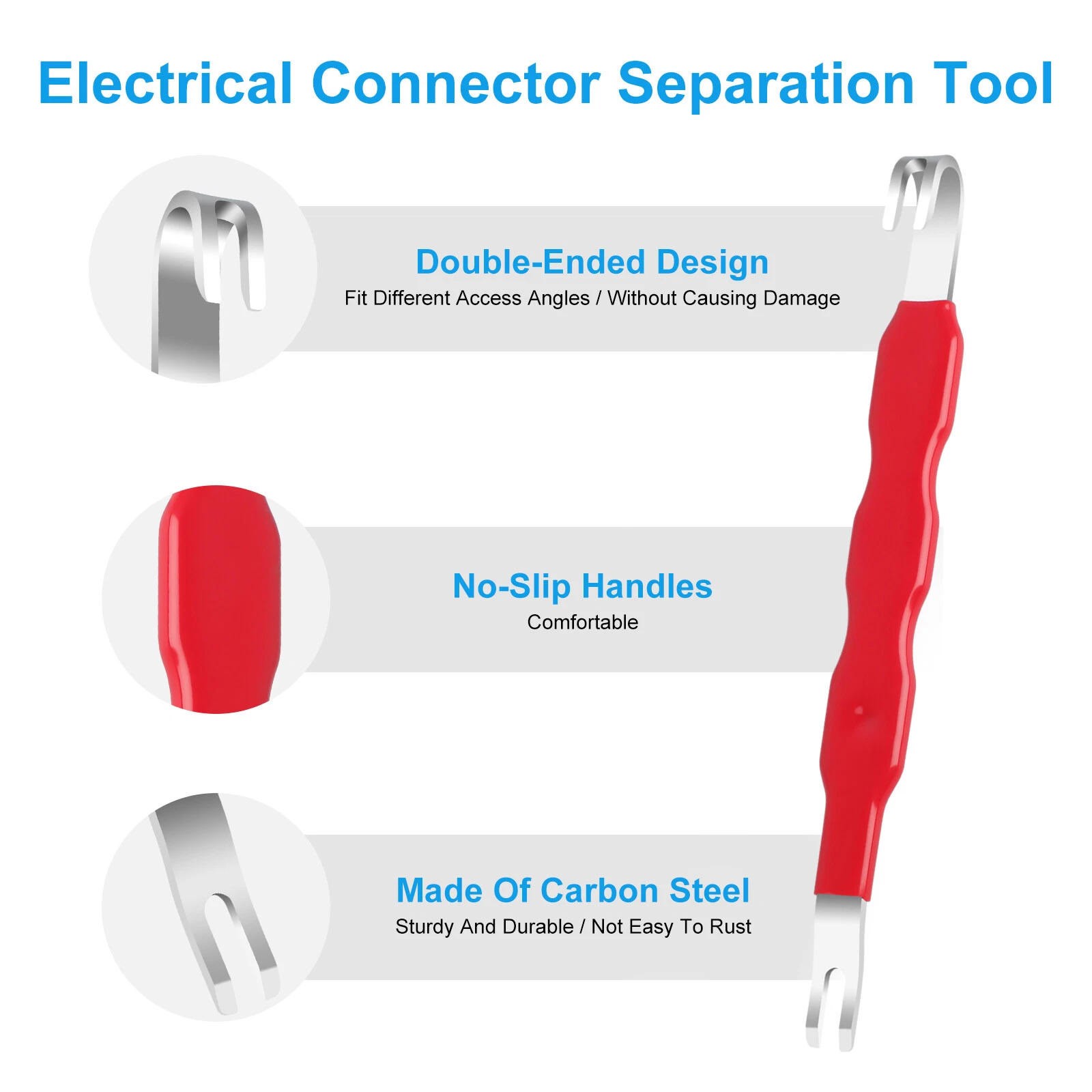 Electrical Disconnect Pliers Connector Separator Metal + Plastic Removal Tool