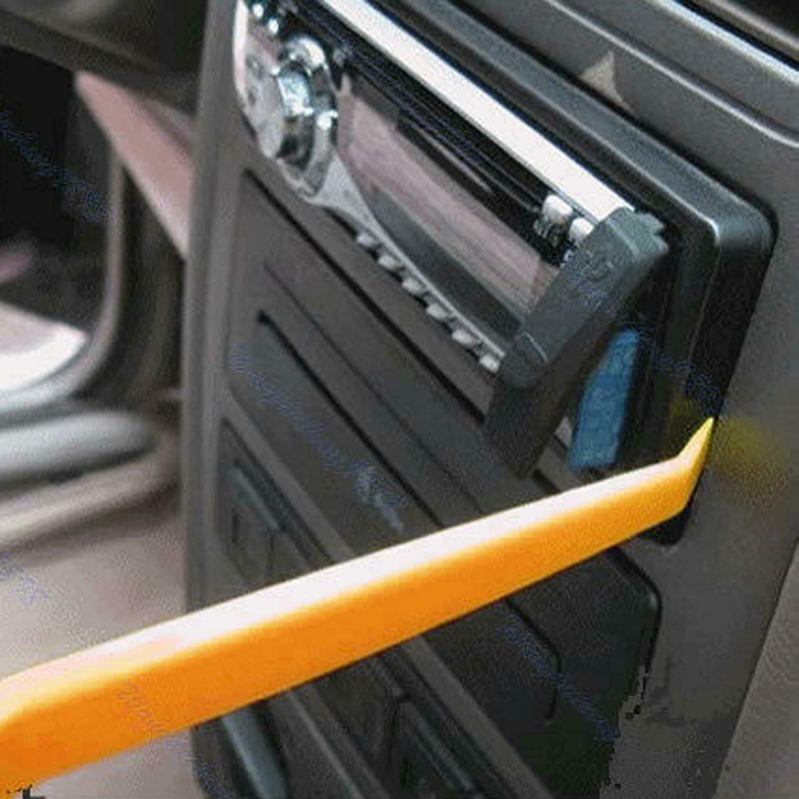 4PCS Car Radio Dash Panel Install Removal Pry Tool Kit Stereo Door Clip Trim US