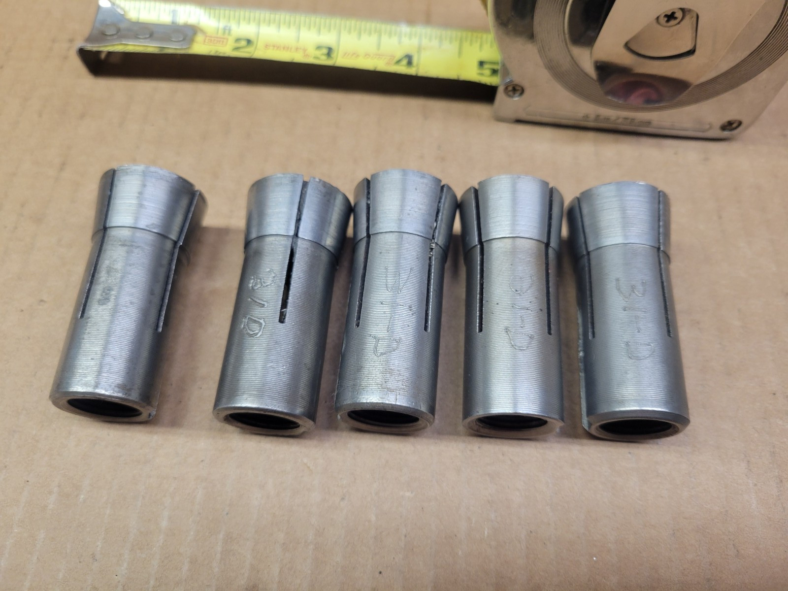 Snap-On USA 5-Piece Stud Remover Collet Lot