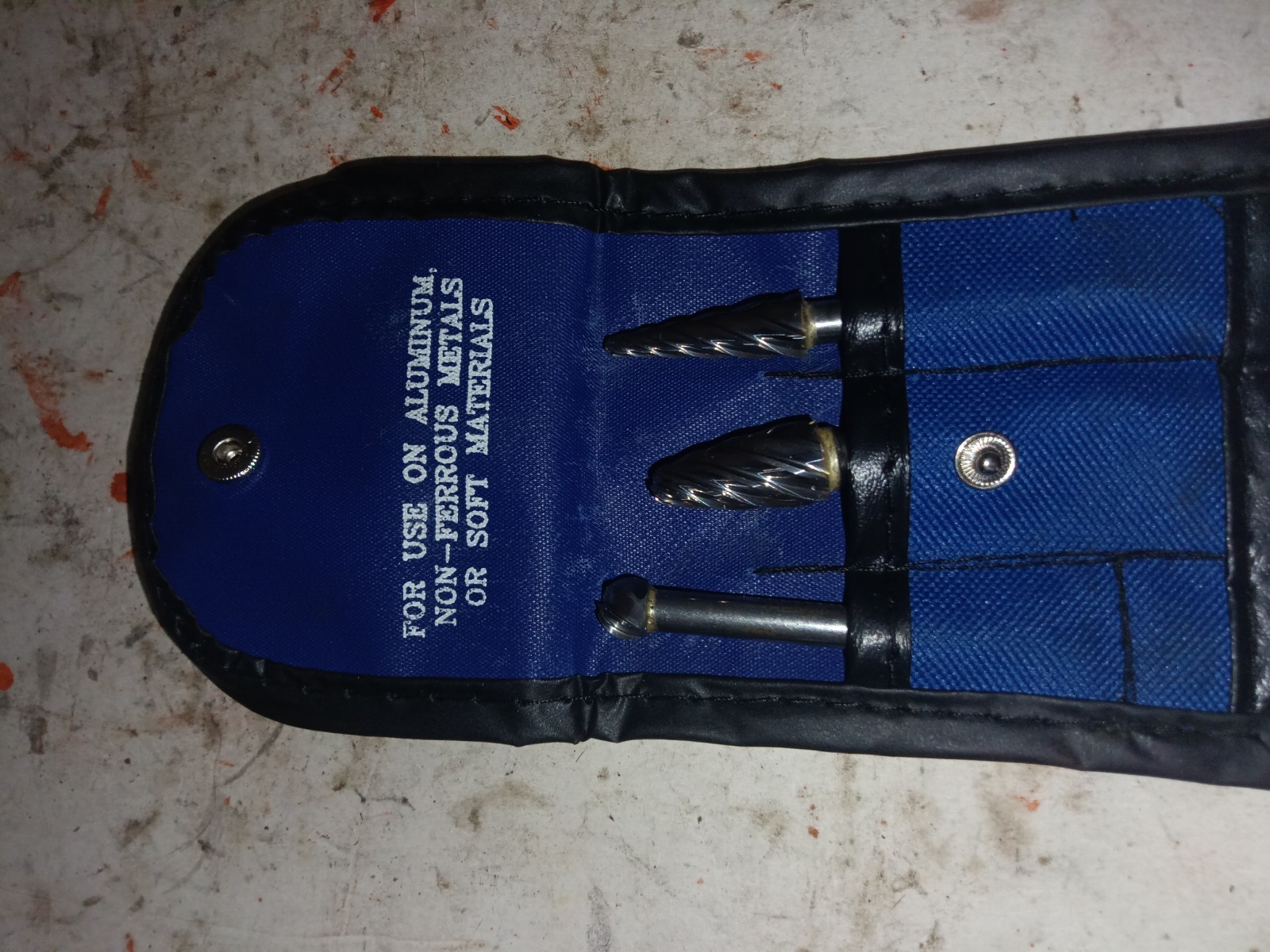 Cornwell Tools SG-CB3AL 3 Piece Non Ferrous Carbide Burr Set New Never Used