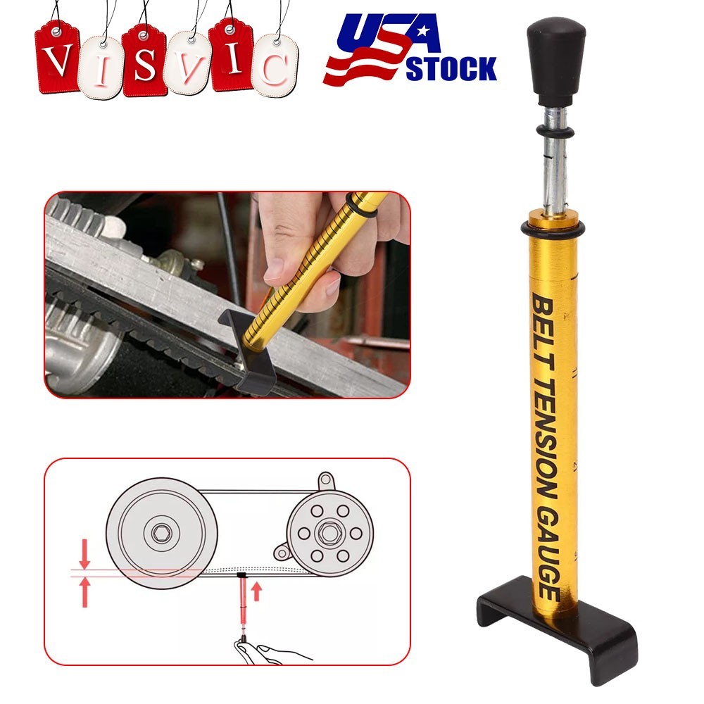 Adjustable Belt Tension Gauge Tool For Harley David/son & All Belt Drive Bikes