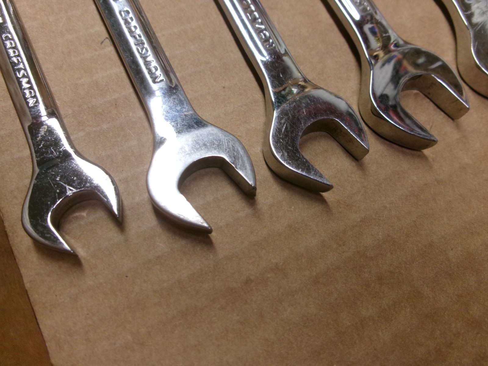 Craftsman Professional 7-Piece Stubby Combination Wrench Set 10-18 MM No 44111