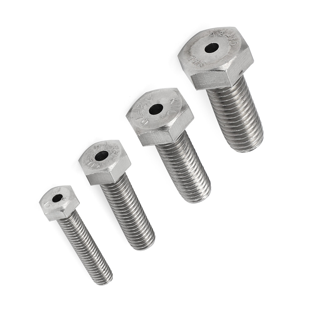Stainless Steel M6 & M8 & M10 & M12 Broken Snapped Stud Drill Guide Kit 4PCS
