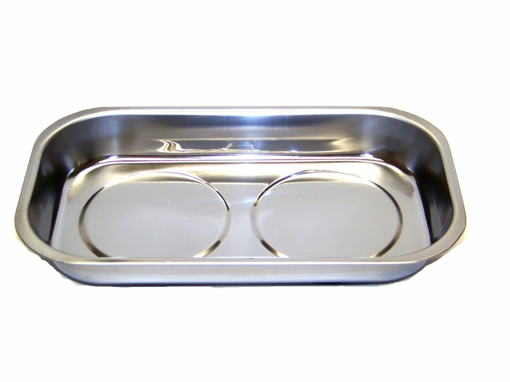 9-1/2″ x 5-1/2″ Stainless Steel Magnetic Tray Chrome Finish Parts & Tools Saver