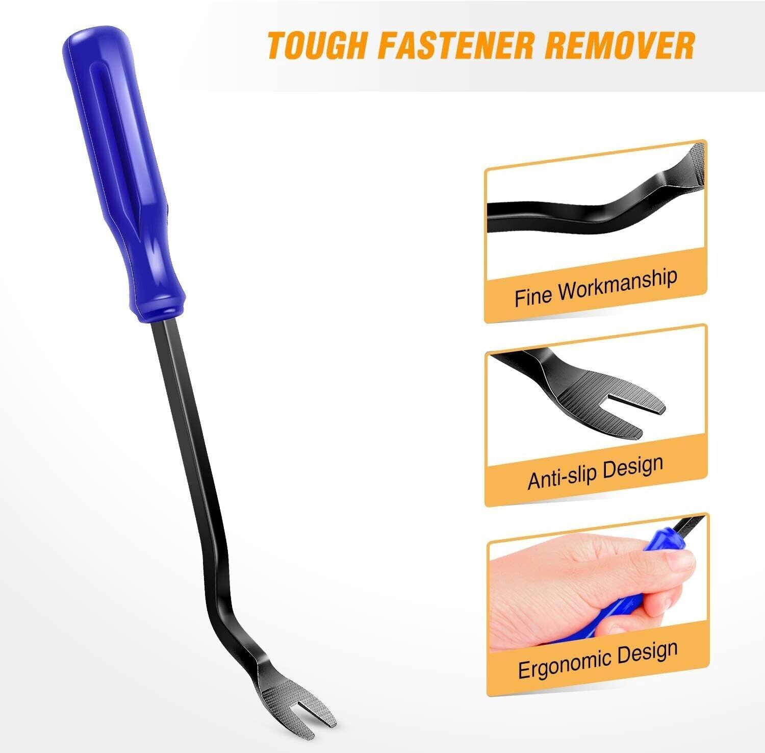 Car Trim Removal Tool Kit Set Door Panel Fastener Auto Dashboard Plastic Tools