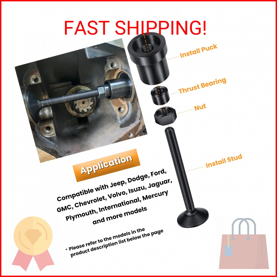 Inner Axle Side Seal Installation Tool For Dana 30/44/60 Front Differentials For