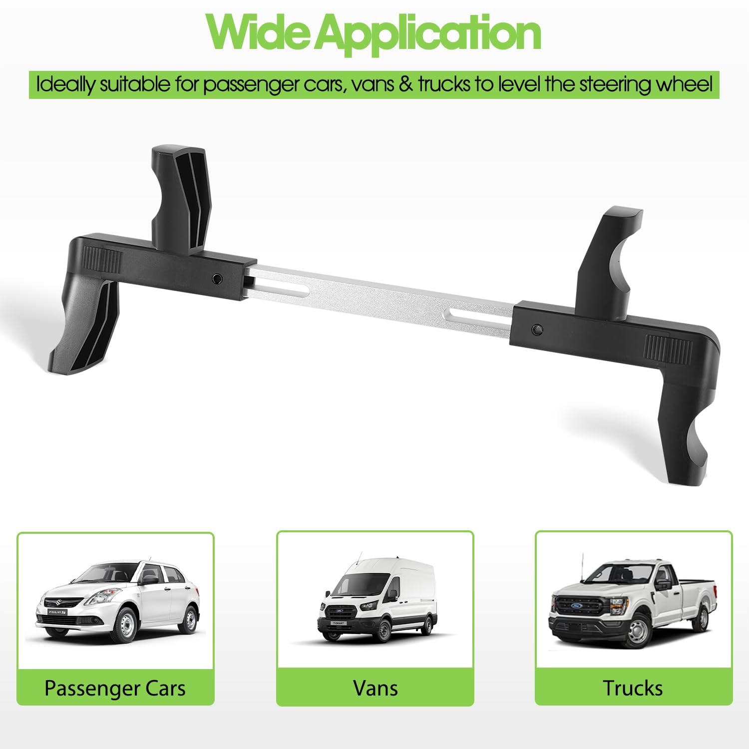 For Passenger Cars Vans & Trucks, ATD-3100 Steering Wheel Level Alignment Tool