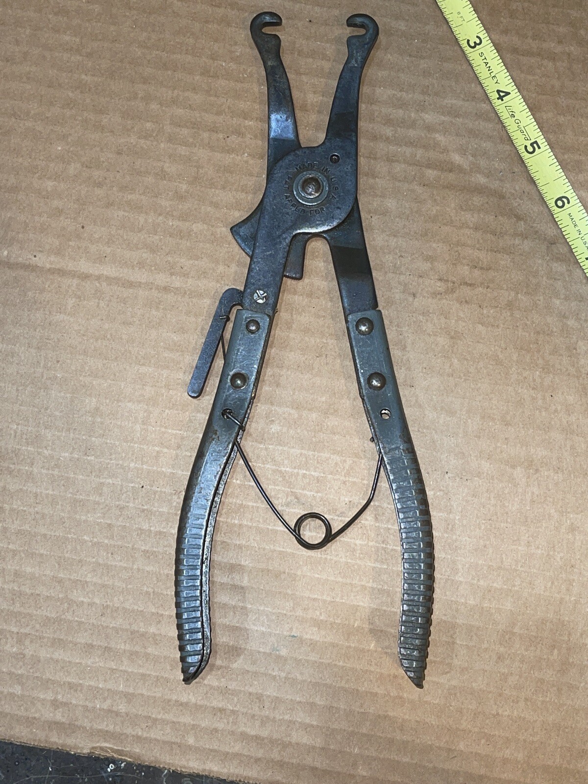 K-D Tools USA No 850H Ratcheting Piston Ring Compression Pliers – No Bands KD