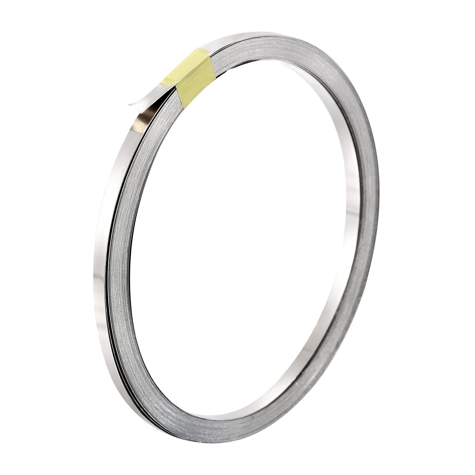MECCANIXITY 1 Roll 10 Meter Nickel-Plated Steel Strip, Connecting Plate 3mm