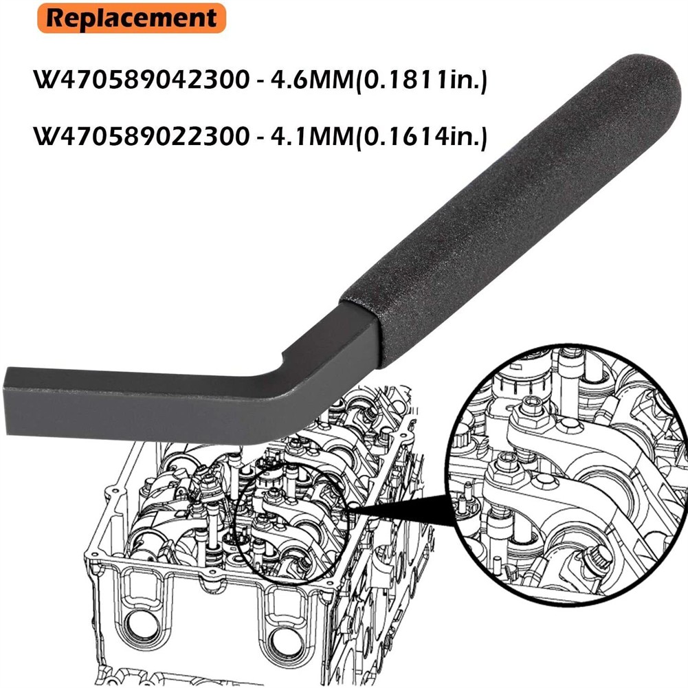 Engine Brake Adjustment Feeler Gauge Set For Detroit Diesel DD15 4.6mm 4.1mm