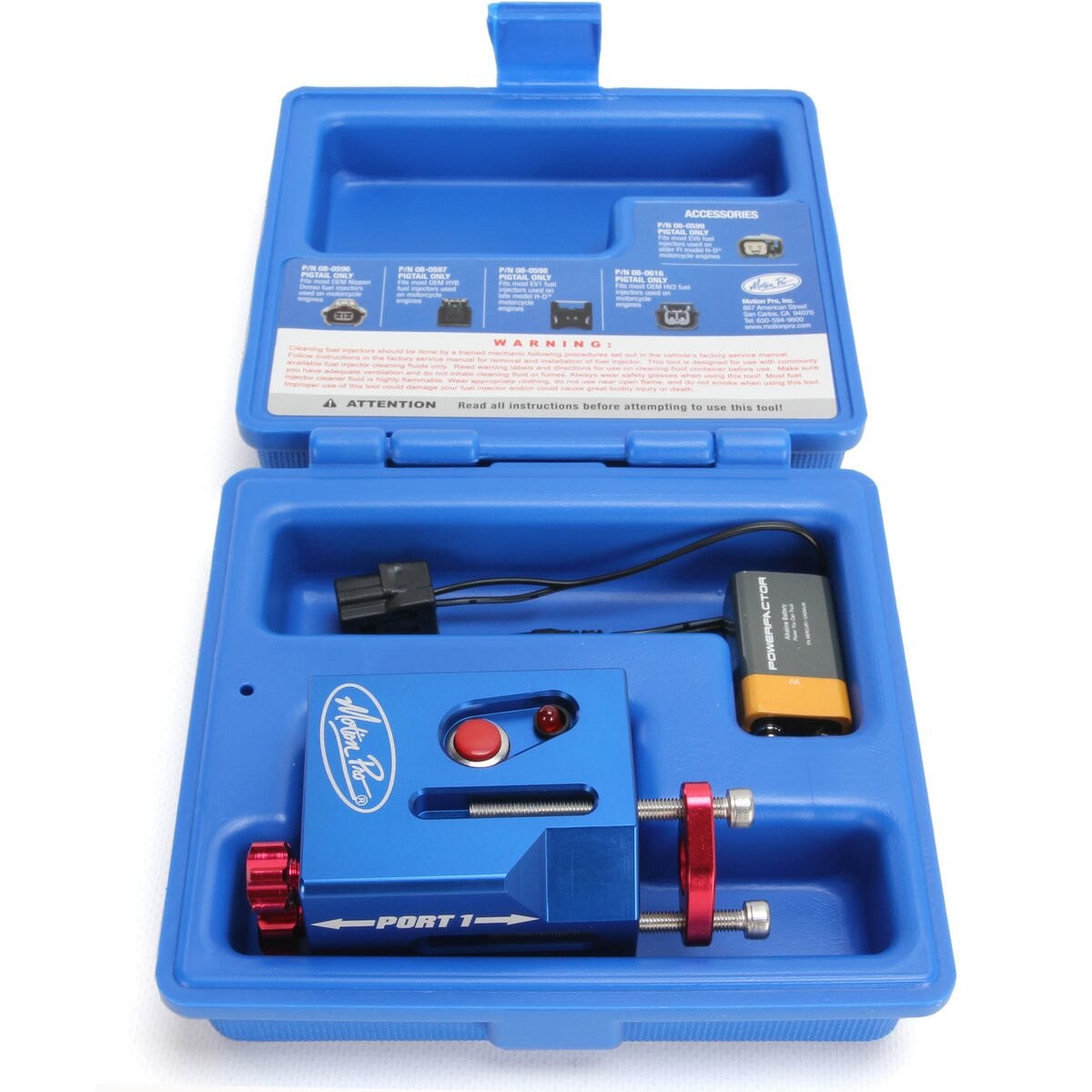 Motion Pro Fuel Injector Cleaner Kit for HV2 – 08-0615