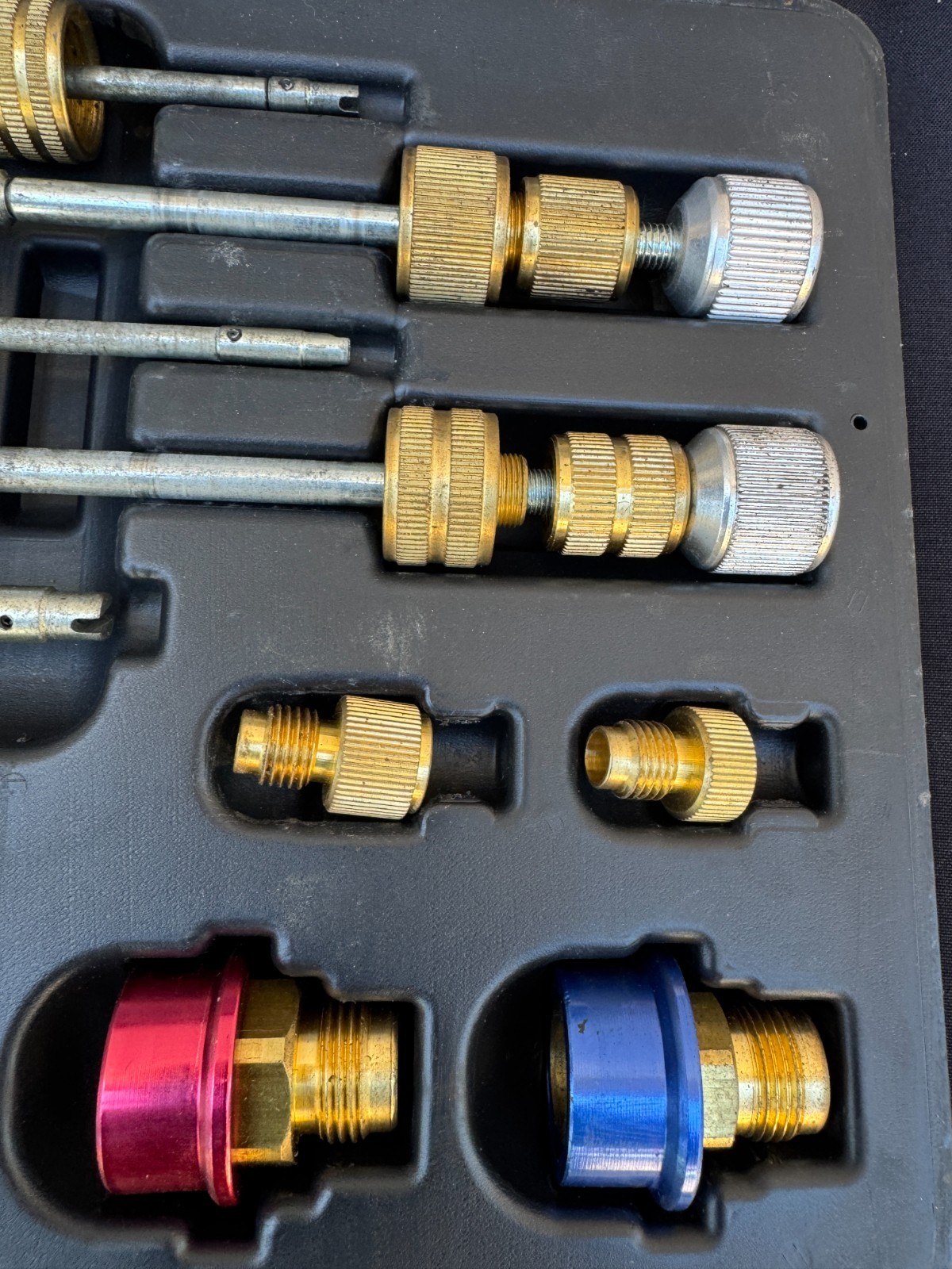 Snap On ACT1297 R12/R134a Master Kit Valve Core Remover/Installer