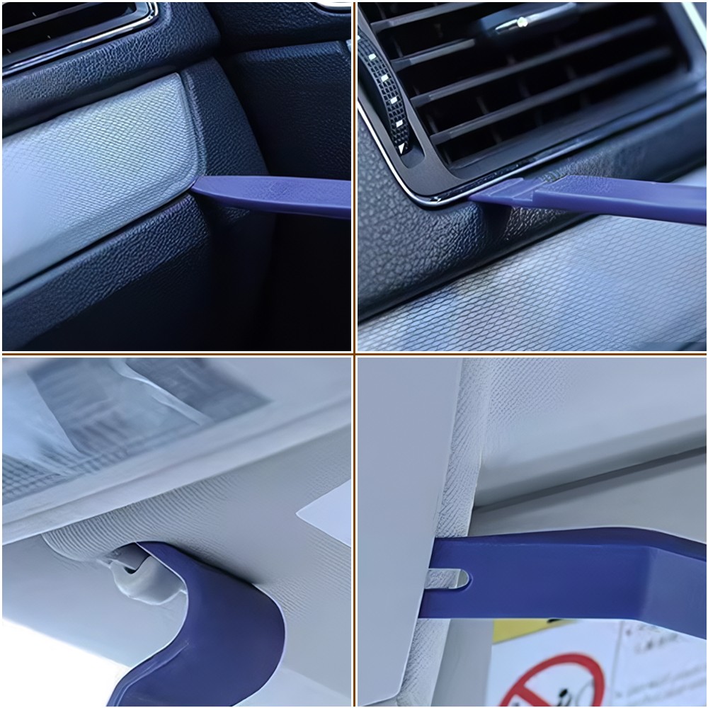 6PCS Automotive Trim Removal Handle Tool Retainer Door Panel Fastener Pliers US