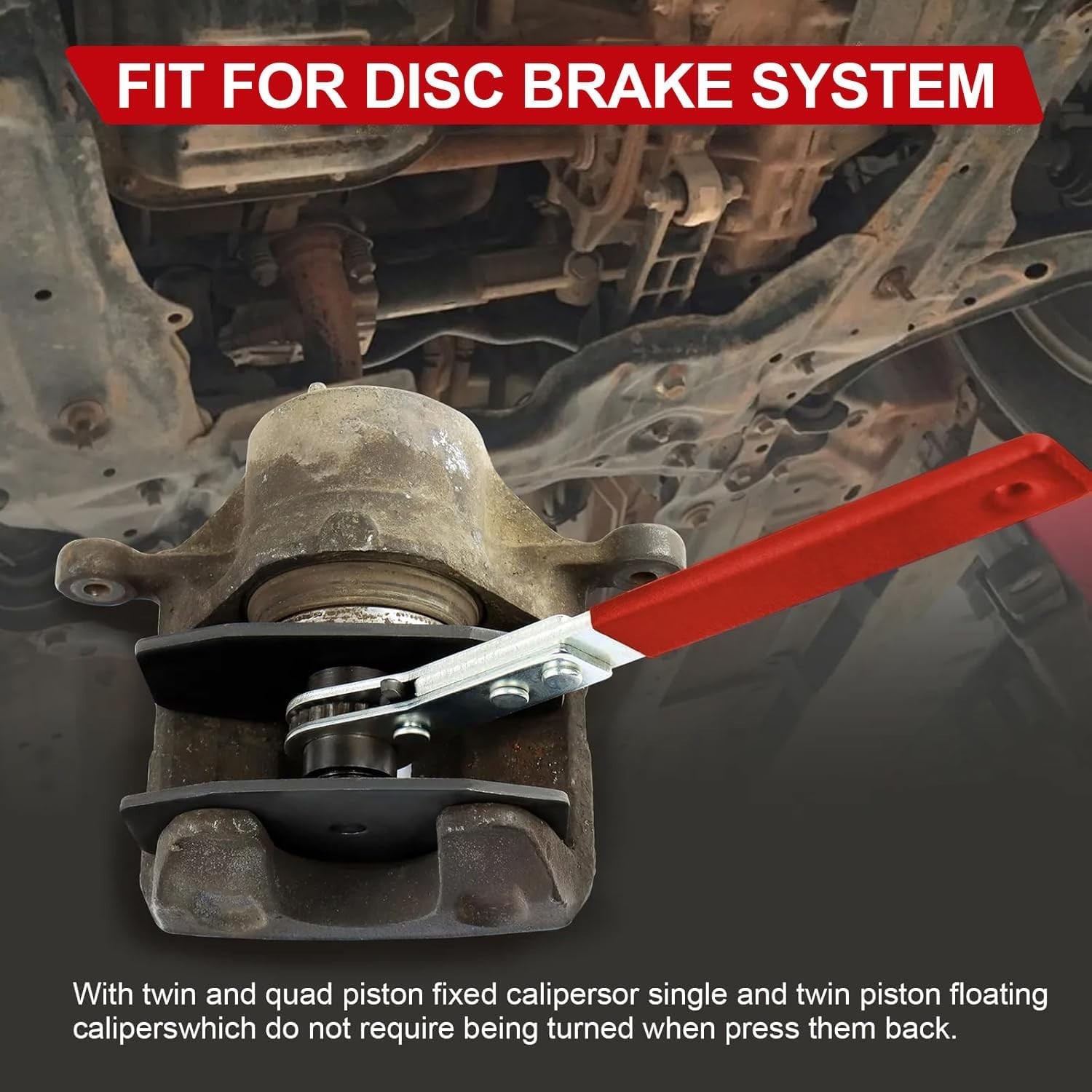 Brake Caliper Compression Tool 4 in 1 Automotive Tools Disc Brake Piston