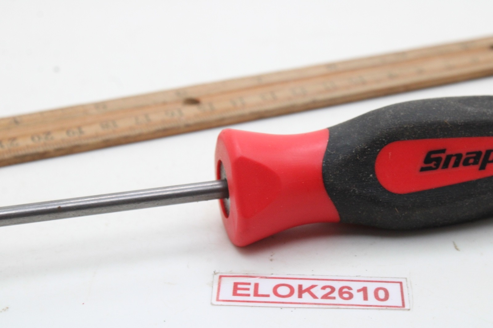 Snap-on SG4ASHB 8″ RED Soft Grip Large Red/Black Handle Heavy-Duty Hook Pick USA