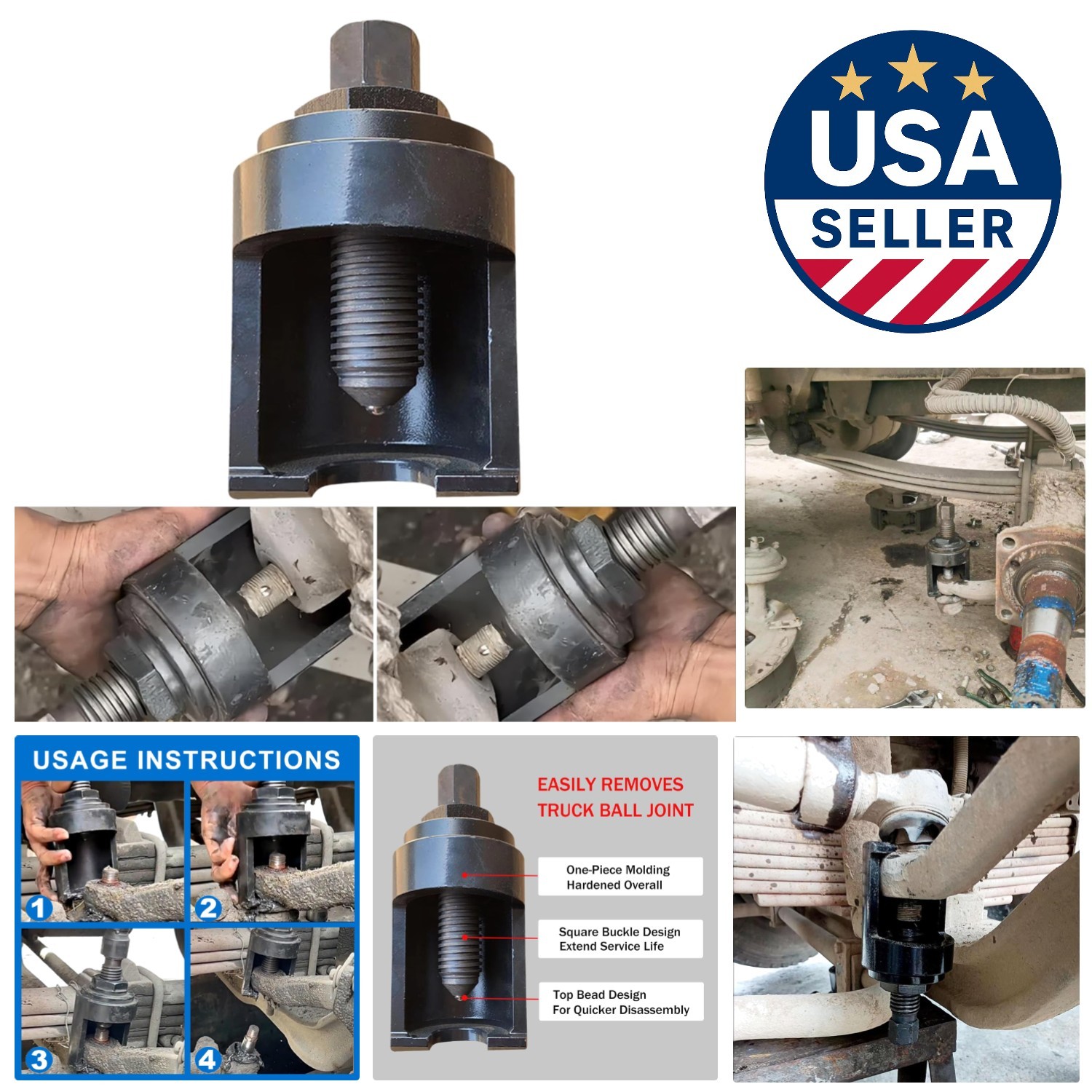 Universal Ball Joint Removal Tool – Manganese Steel for Heavy Duty Use