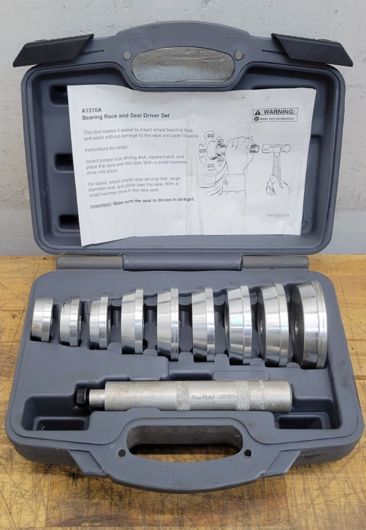 Blue-Point A1310A 9-pc Aluminum Bearing Race & Seal Driver Master Set – USED