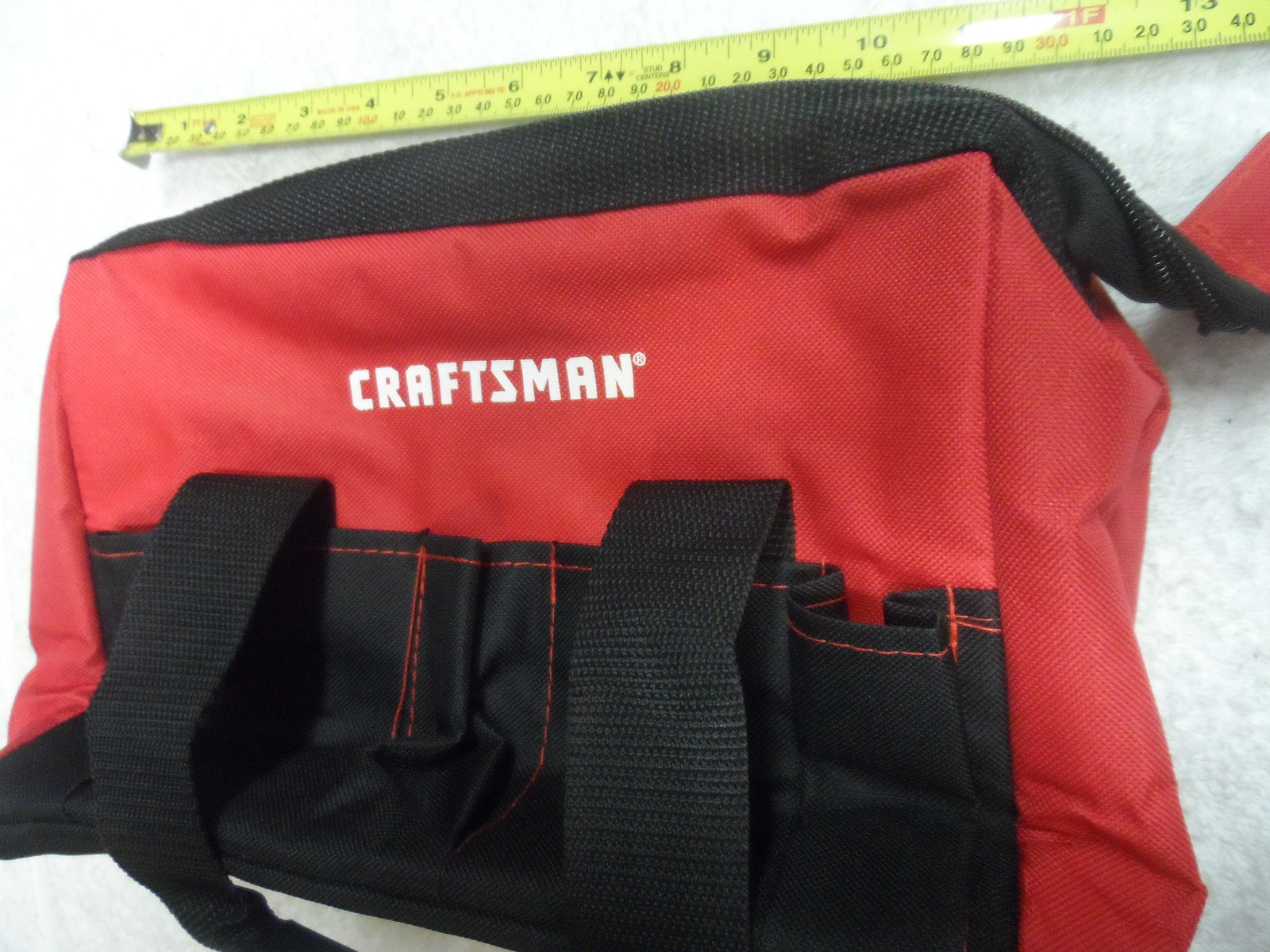 Craftsman Red Black 12″ Wrench Screwdriver Tool Set Carry Bag NOS