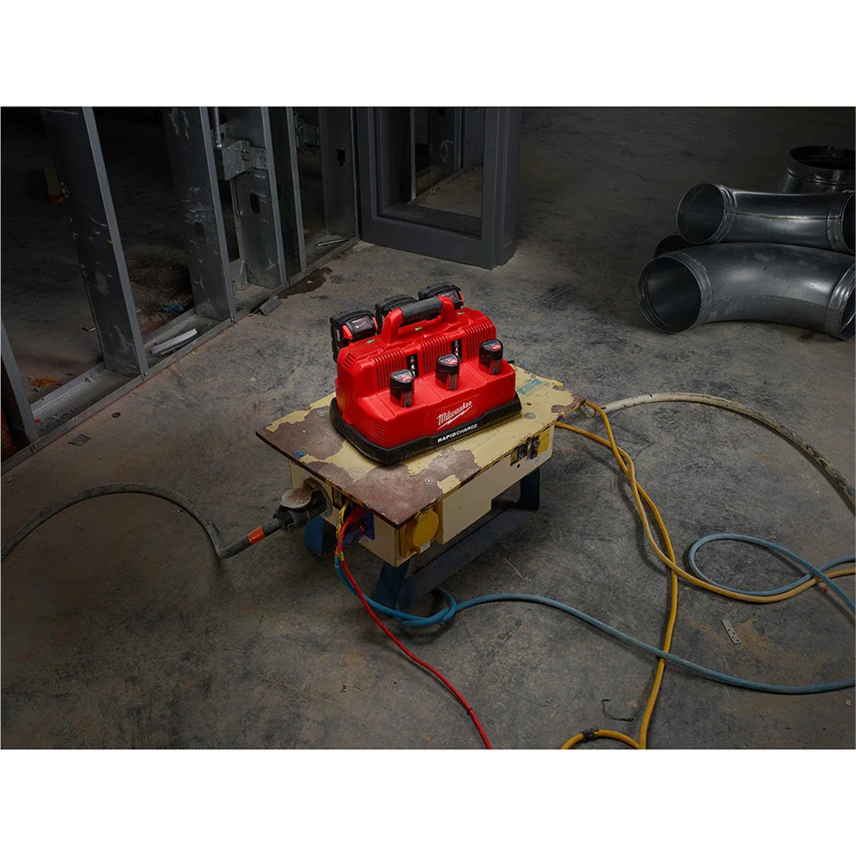 Milwaukee 48-59-1807 Multi Voltage Battery Charger with Fast Charging