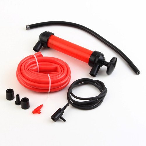 NEW SYPHON HAND PUMP SET SIPHON OIL EXTRACTOR KIT WATER FUEL PETROL LIQUID TANK