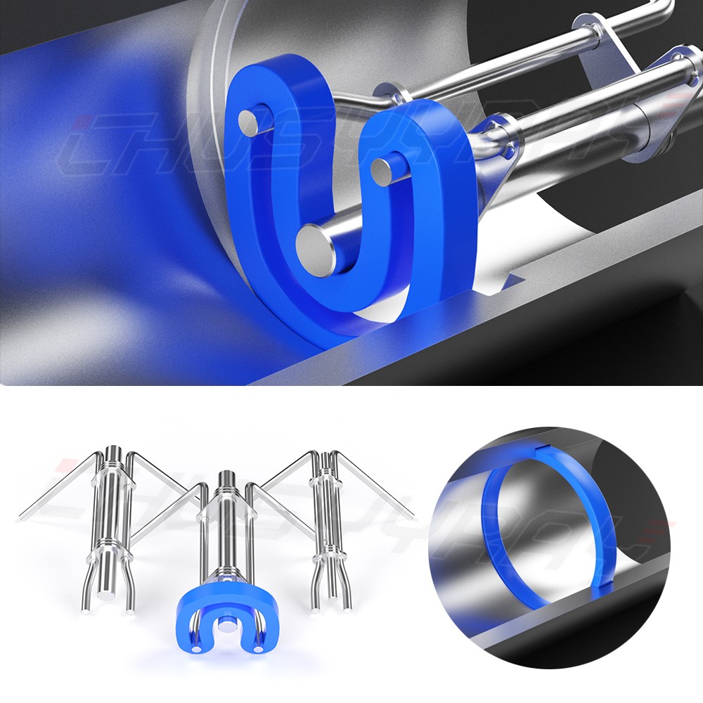 3X Hydraulic Cylinder Piston Rod Seal U-Ring Installation Tool Kit Universal US