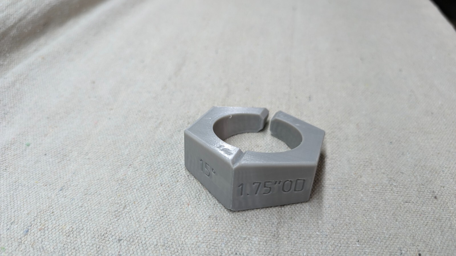 intake exhaust pipe metal pie cut jig guide tool turbo manifold 1.75″ 15 degree