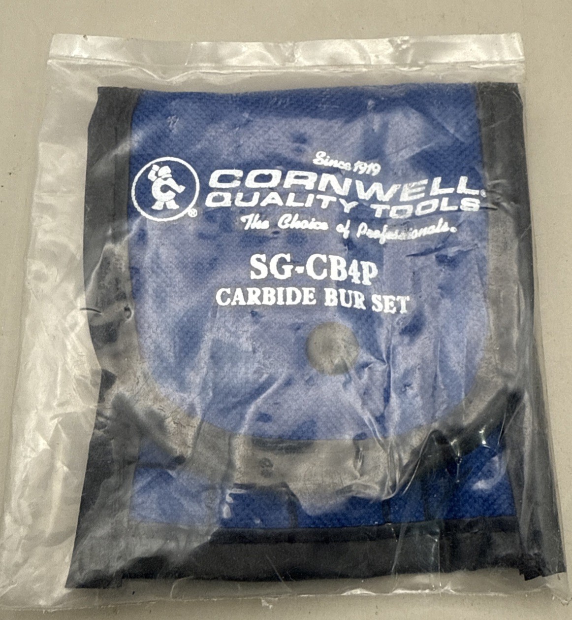 Cornwell Tools 4pc Carbide Bur Set SG-CB4P USA NEW