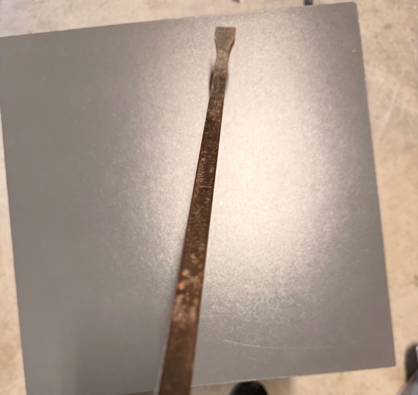 Vintage Snap On SPB24 24″ black Hard Handle Pry Bar