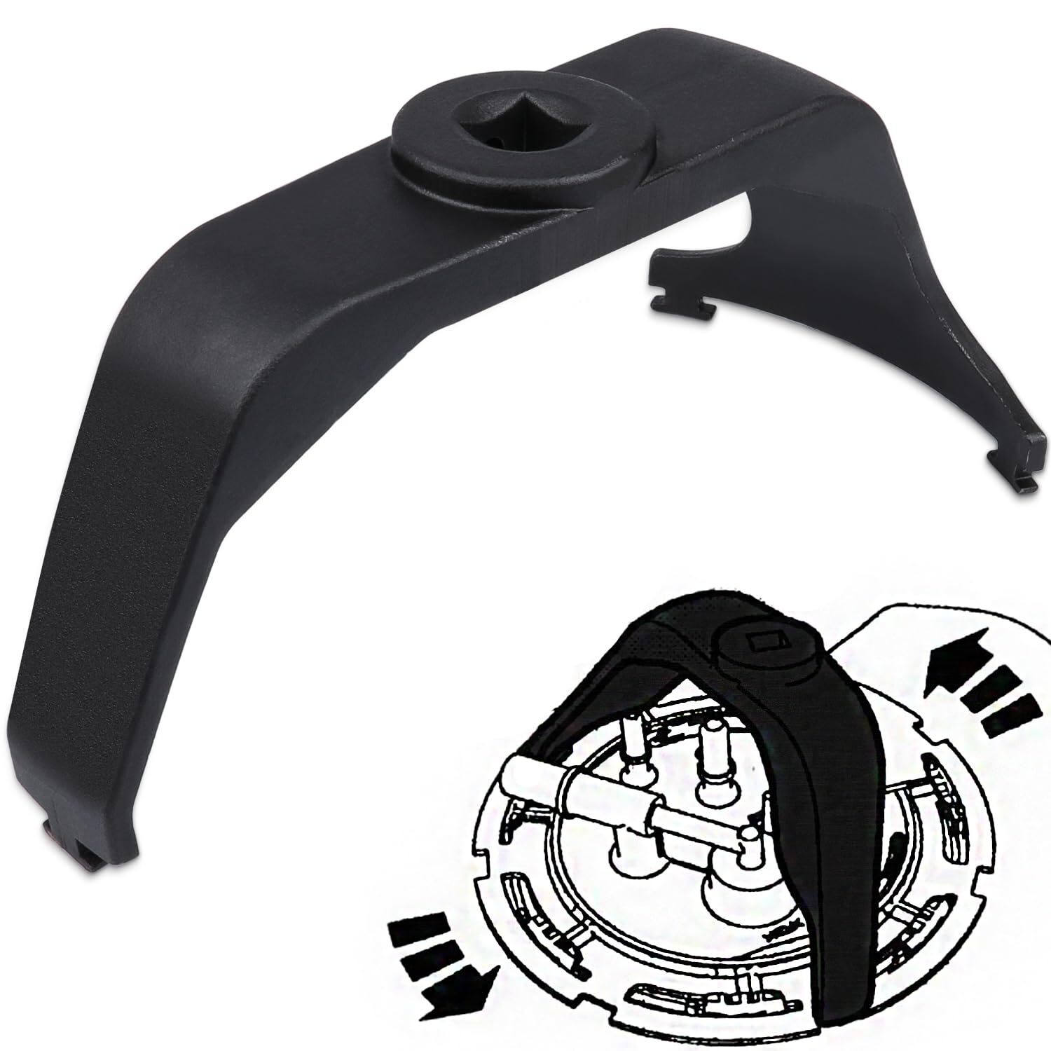 For Dodge Ram Nissan Fuel Tank Lock Ring Wrench Tool Pump Removal Installer 6599