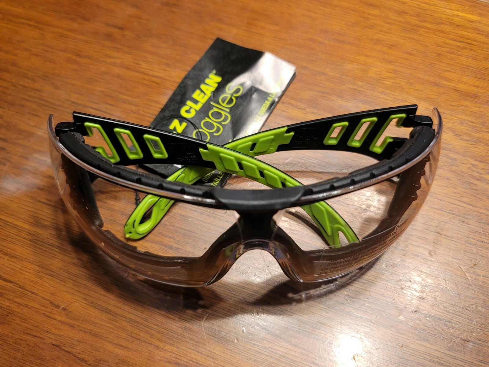 Trimaco Ez Clean Clear Anti-Fog Safety Glasses/Goggles for Painting #7925
