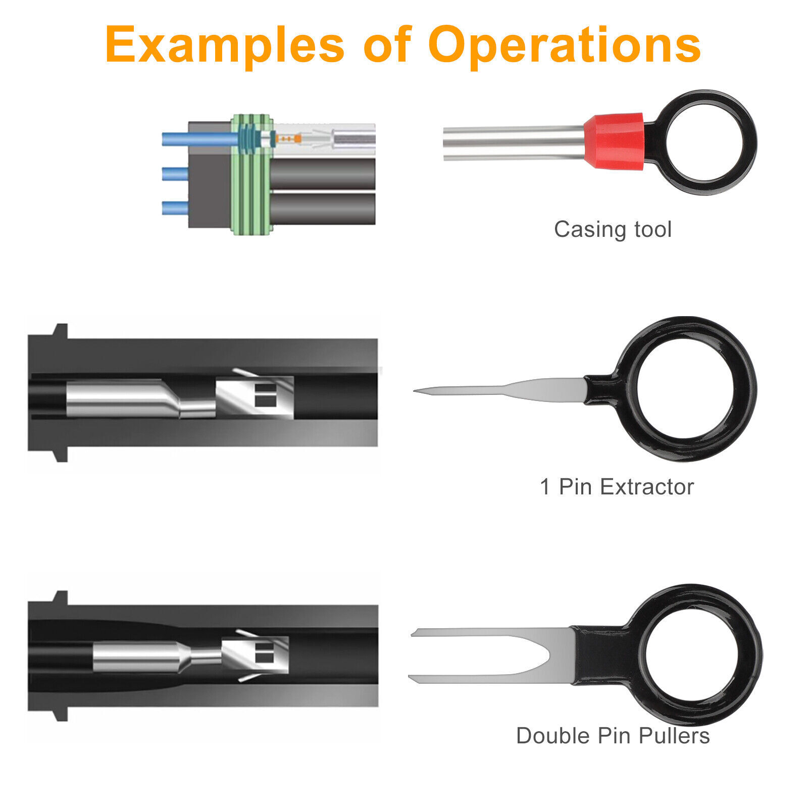 High Quality Stainless Steel Terminal Extractors Durable And Reliable Tools