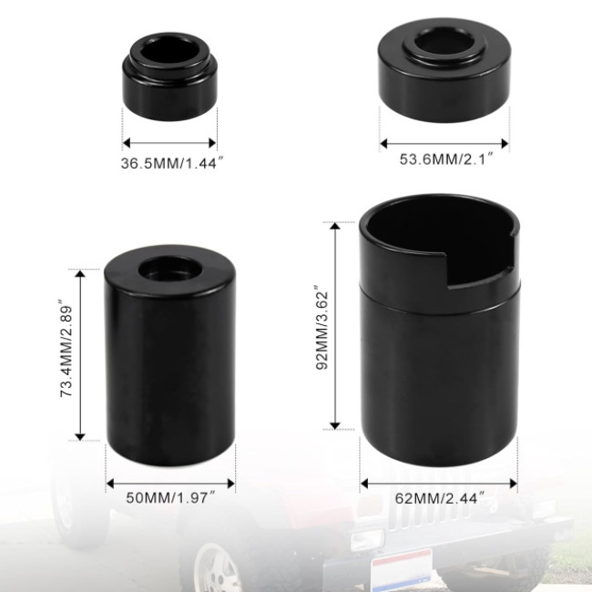 Ball Joint Service Adapter Tools Kit 7894 for Jeep Wrangler & Dodge Ram Trucks