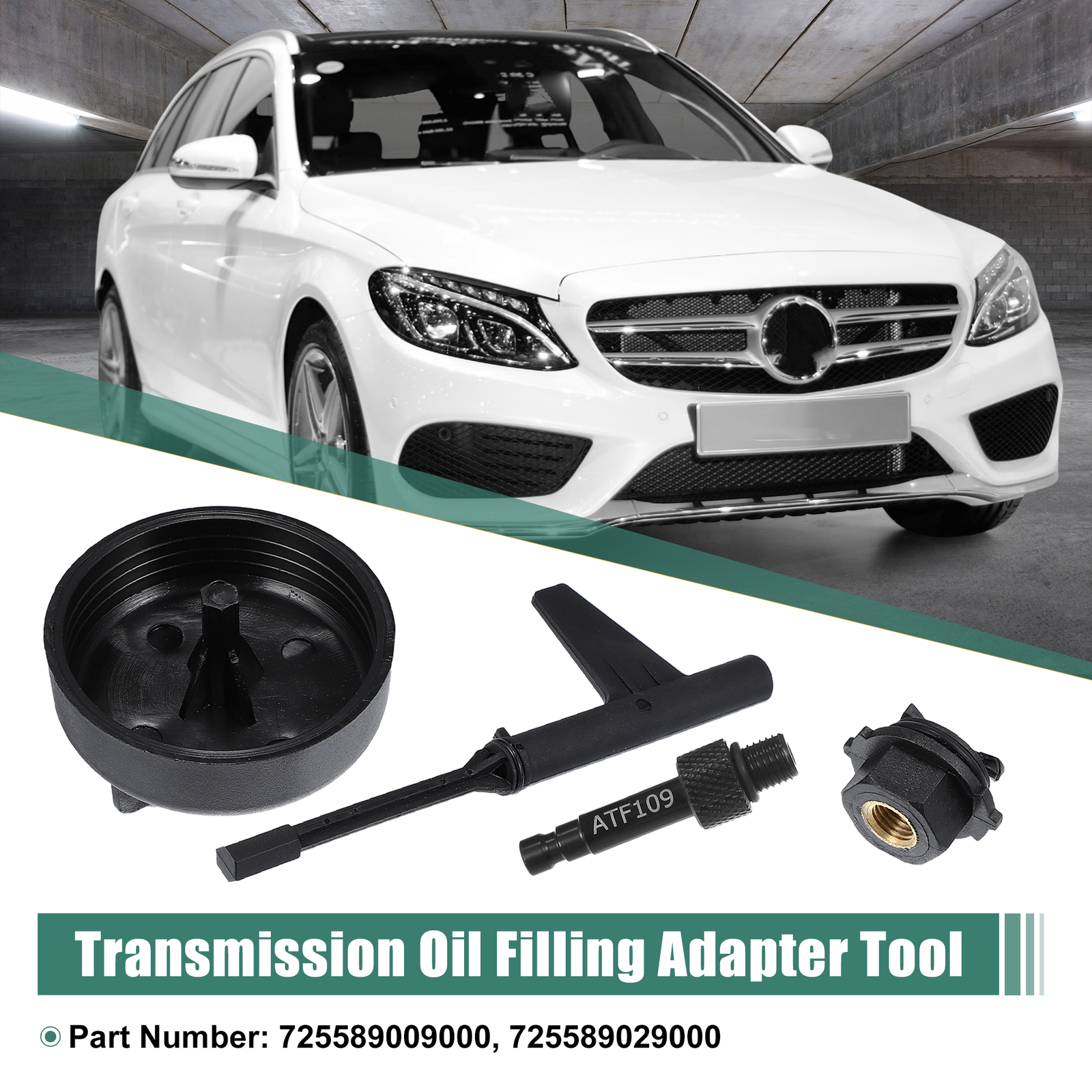 4pcs Transmission Oil Drain Tool Adapter for Mercedes 20015 &UP No.W725589009000