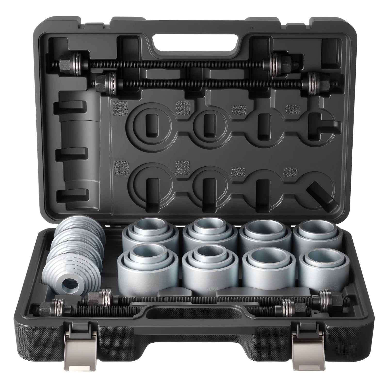 Pull and Press Sleeve Kit Bush Bearing Removal Insertion Tool Set 28 PCS