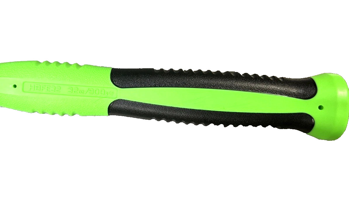 New Snap-on™ HBFE32 HBFE32G 32 oz Soft Grip Dead Blow Hammer Green