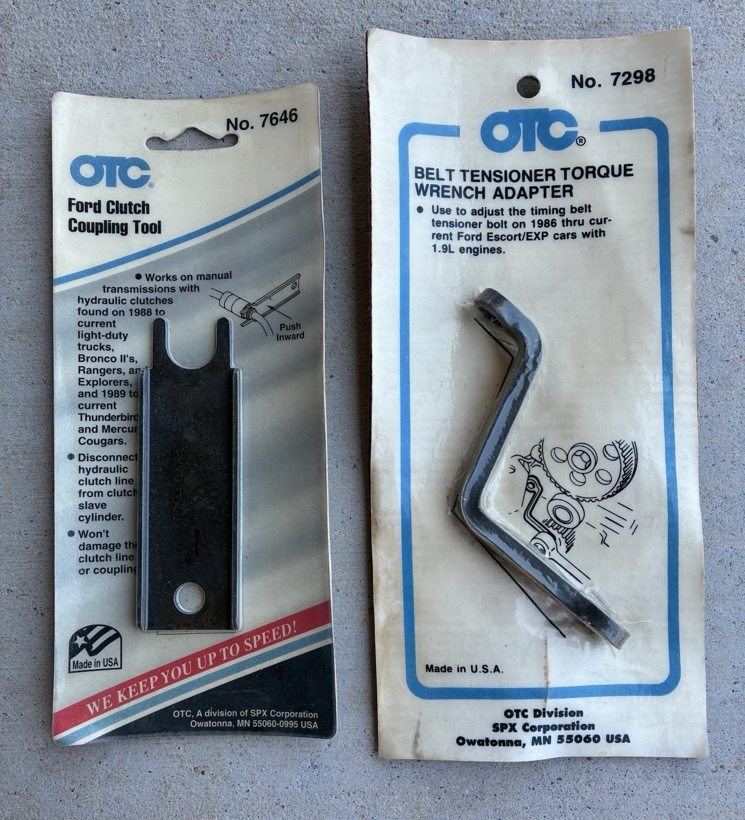 9pc New Old Stock FORD Automotive Tools OTC Cornwell Lisle KD Thexton USA Made