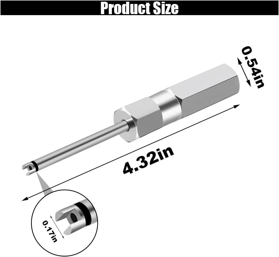 No Scratch Tire Valve Puller Tool – Essential Metal Repair Tool for Vehicles