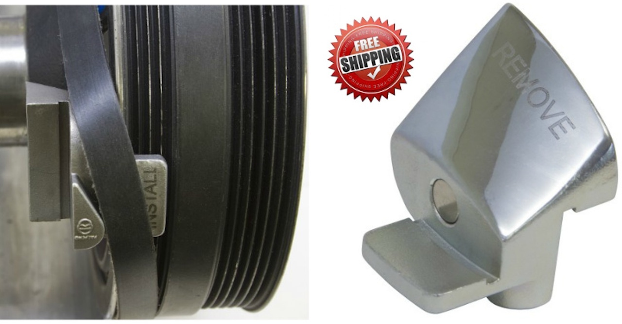 Lisle 59370 Stretch Belt Remover/Installer Pulley Serpentine New Free Shipping