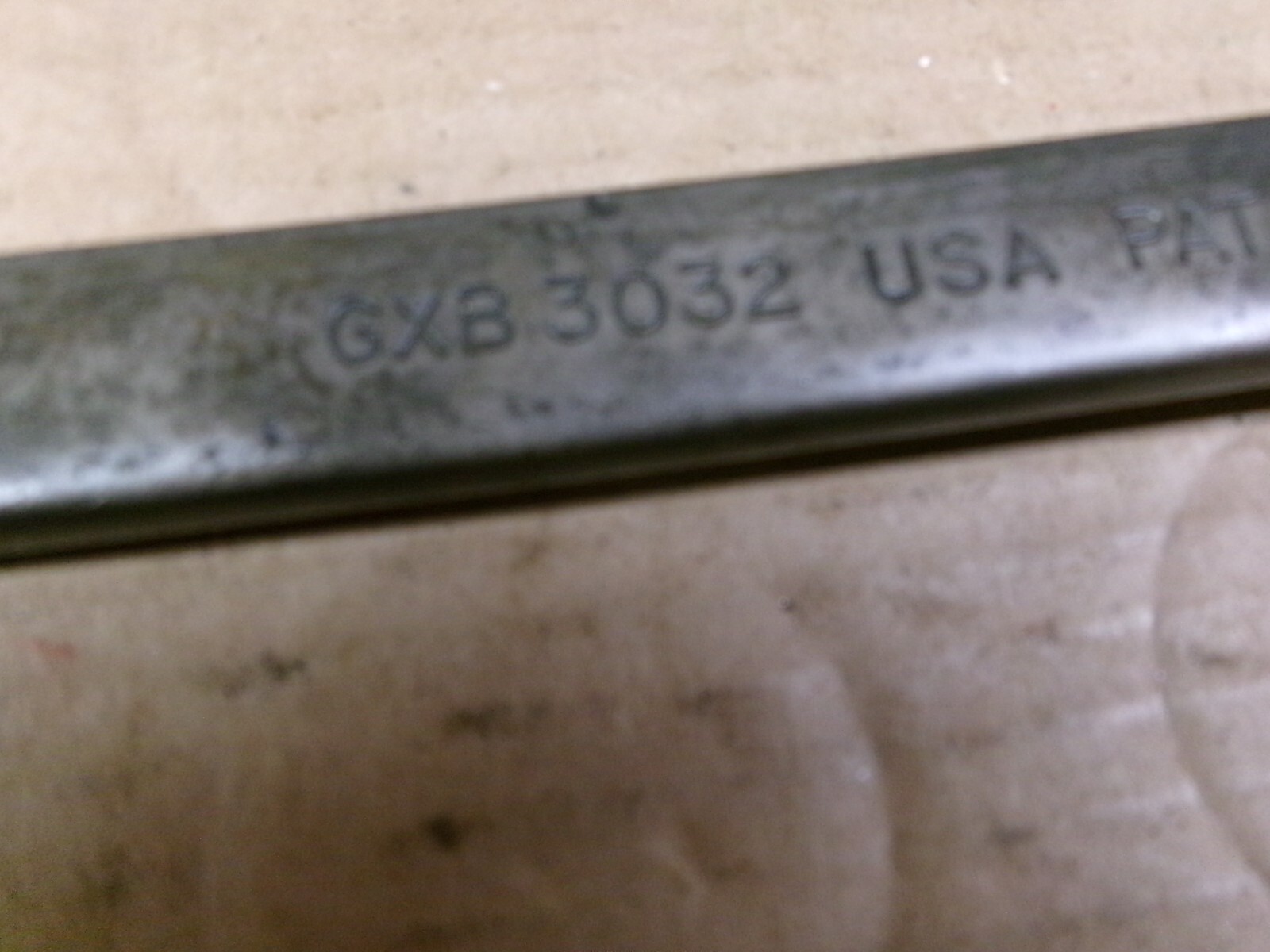 Snap On USA 15/16 x 1″ Black Oxide Finish Offset Double Box End Wrench GXB3032