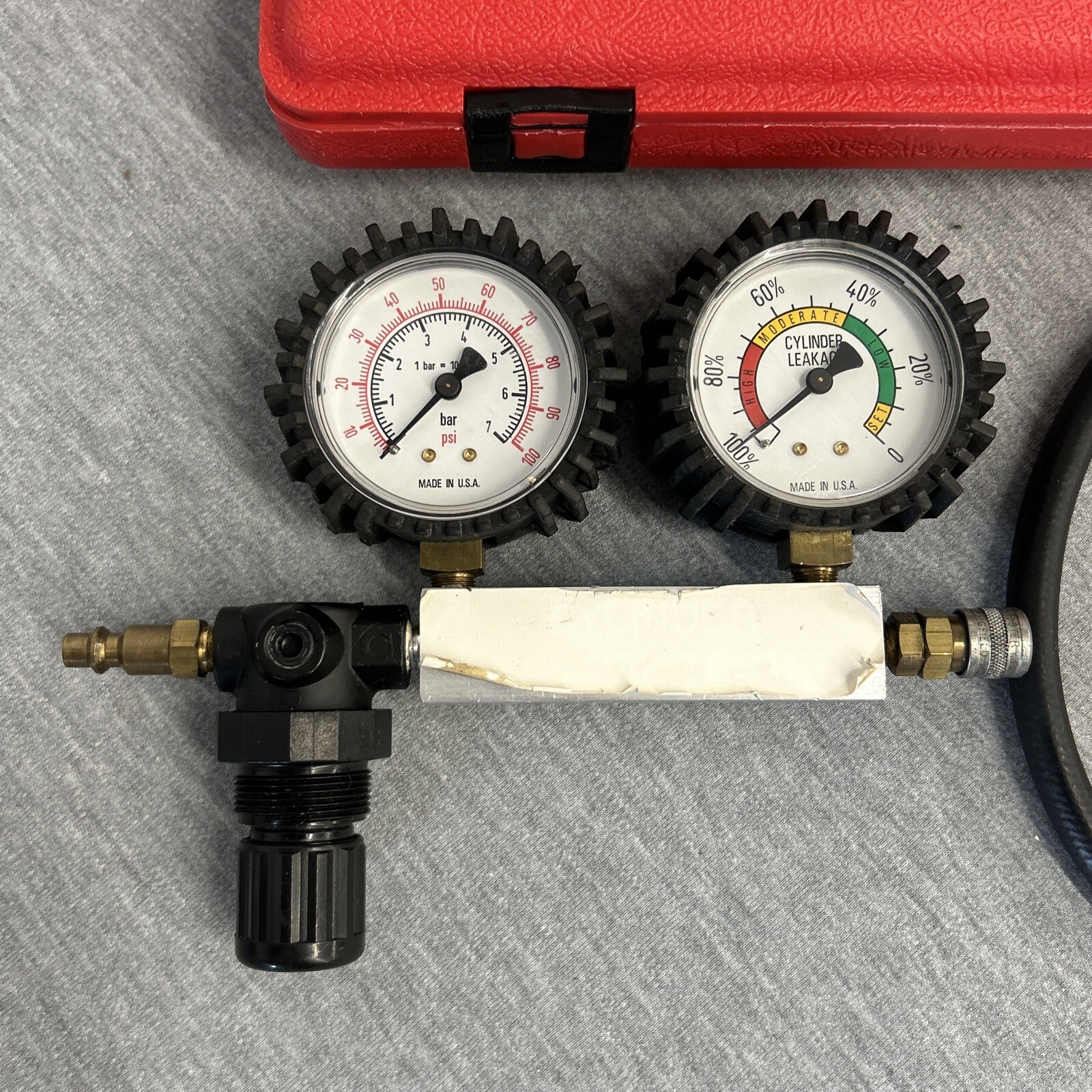 Star Products CLT-2PB Cylinder Leakage Tester W/ Case