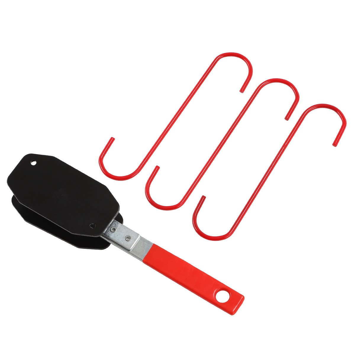 Car Spreader Caliper Pad Install Tool Ratchet Brake Piston Wrench w/3 Hanger New