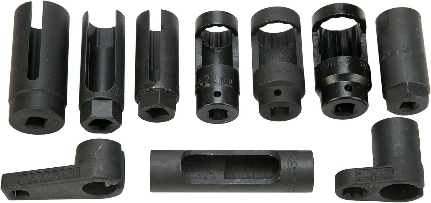 10 Pack Oxygen Sensor Socket Set Sensor Oil Pressure Sending Unit Removal Tool