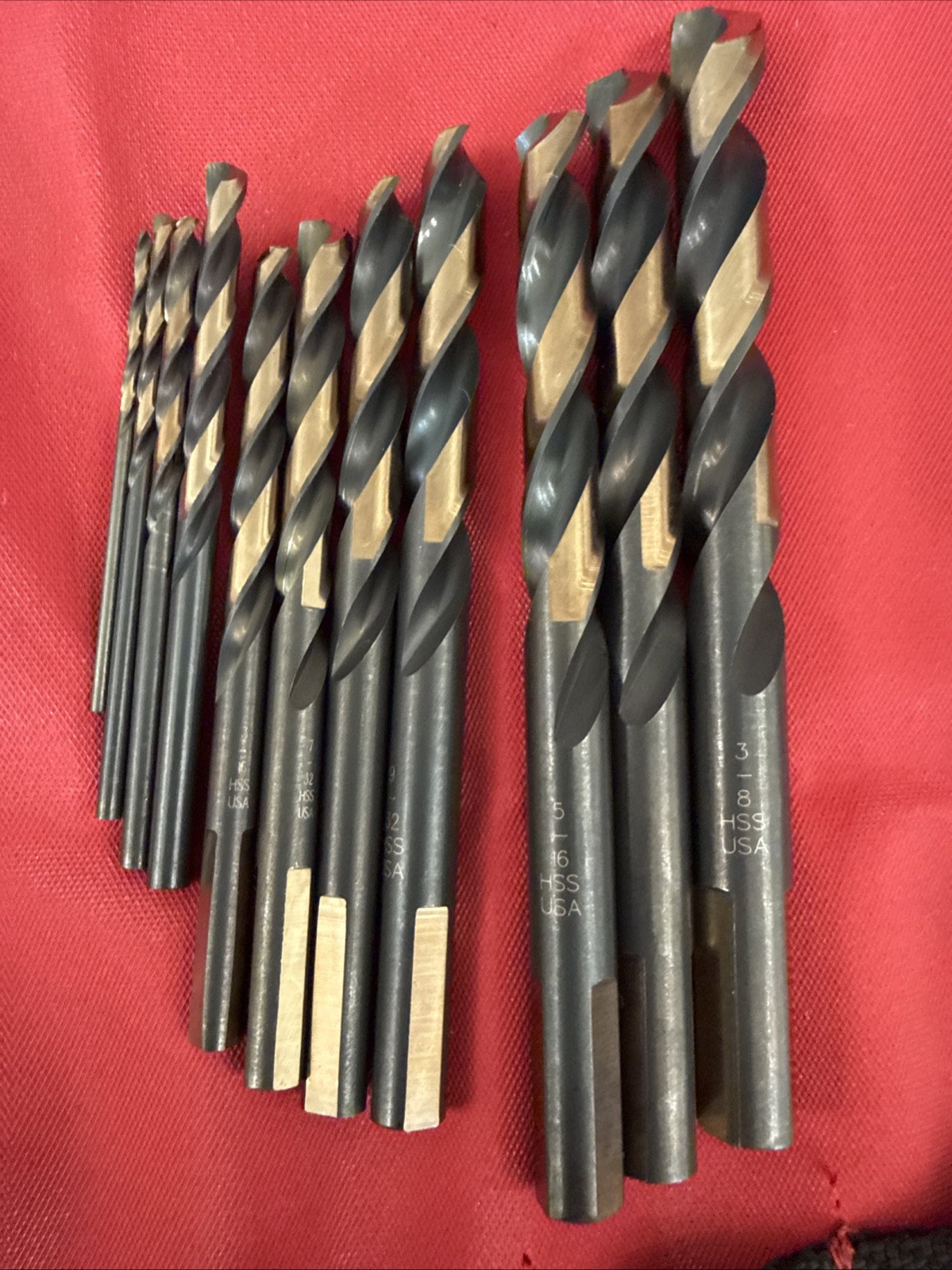 Snap On DBTR11 11-Piece High Speed Mechanics Length Drill Bits Open Box