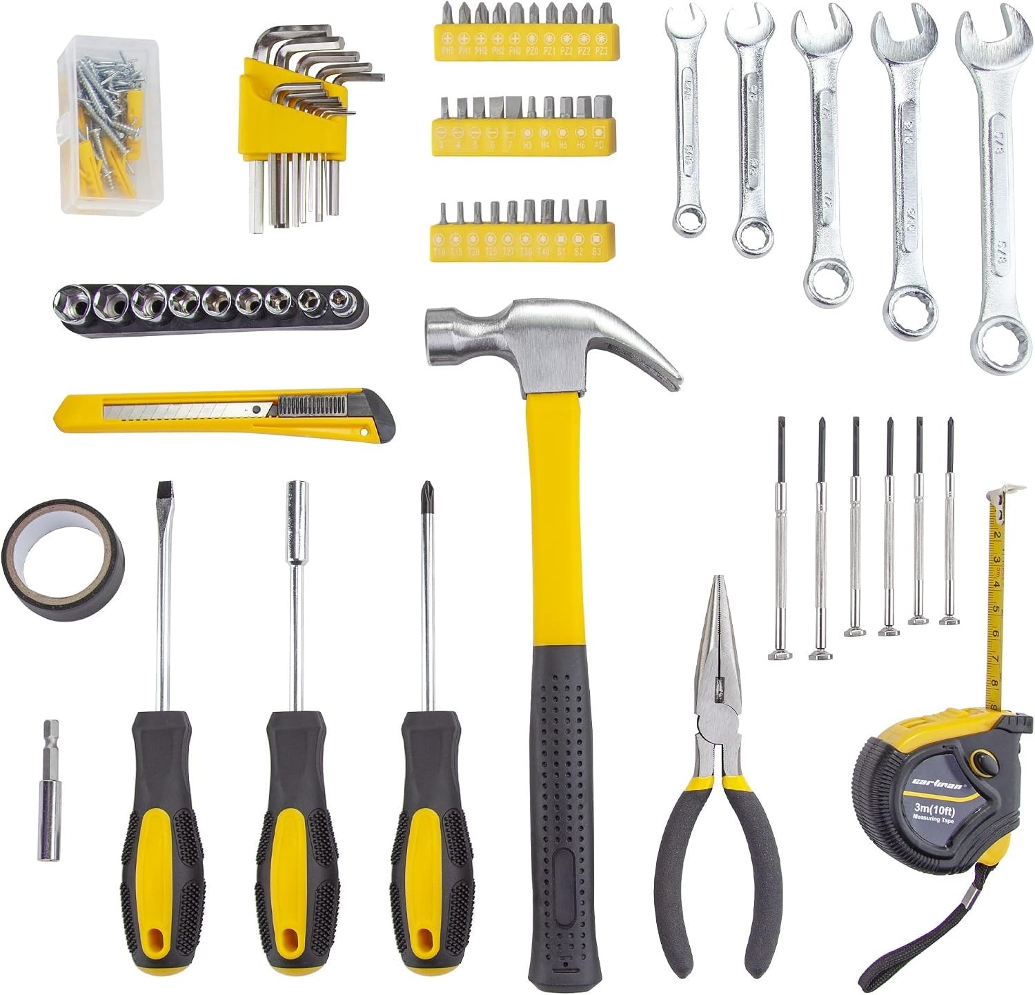 Quality Assured 148-Piece Tool Kit | Home Repair Essentials
