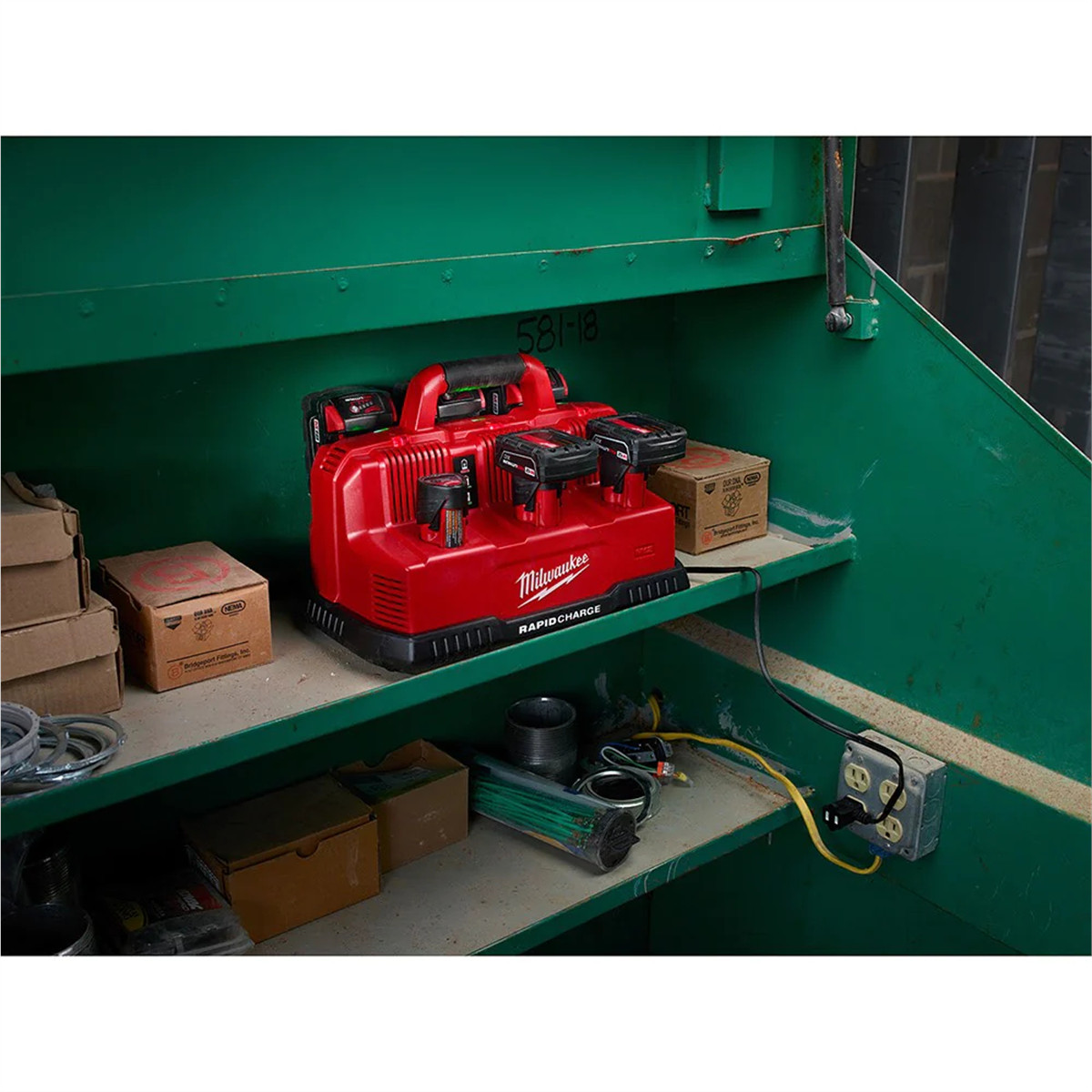 Milwaukee 48-59-1807 Multi Voltage Battery Charger with Fast Charging
