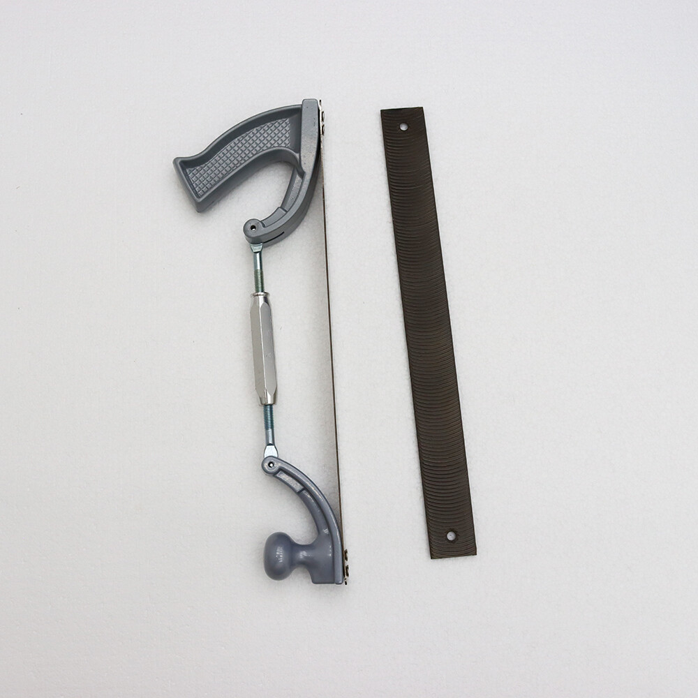 TECHTONGDA Adjustable Body File Holder with 10 Teeth Flat Body File