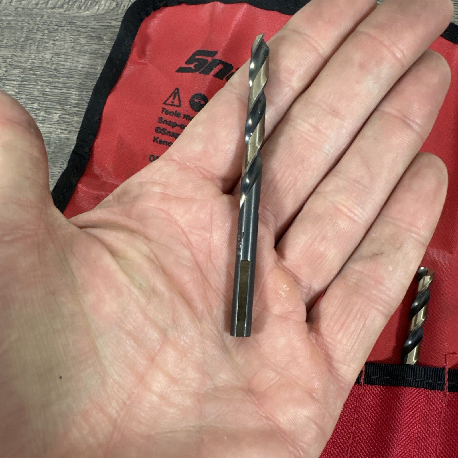 SnapOn Tools 11 Pc High Speed Mechanics Length Drill Bits in Pouch DBTR11 USA