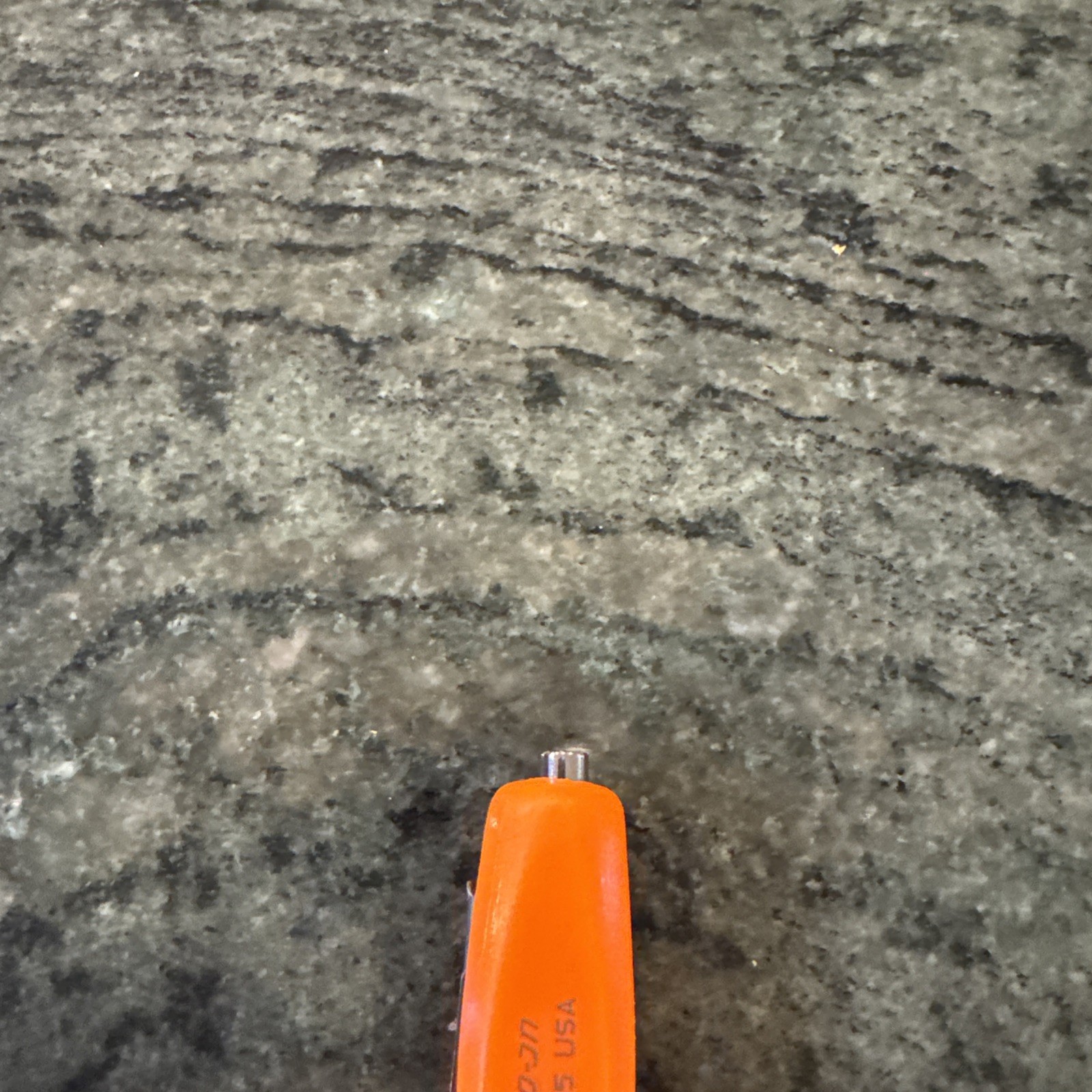 snap on pbmmb5o 5” angle tip mini pocket prybar orange magnetic top